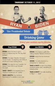 The VP Debates Drinking Game