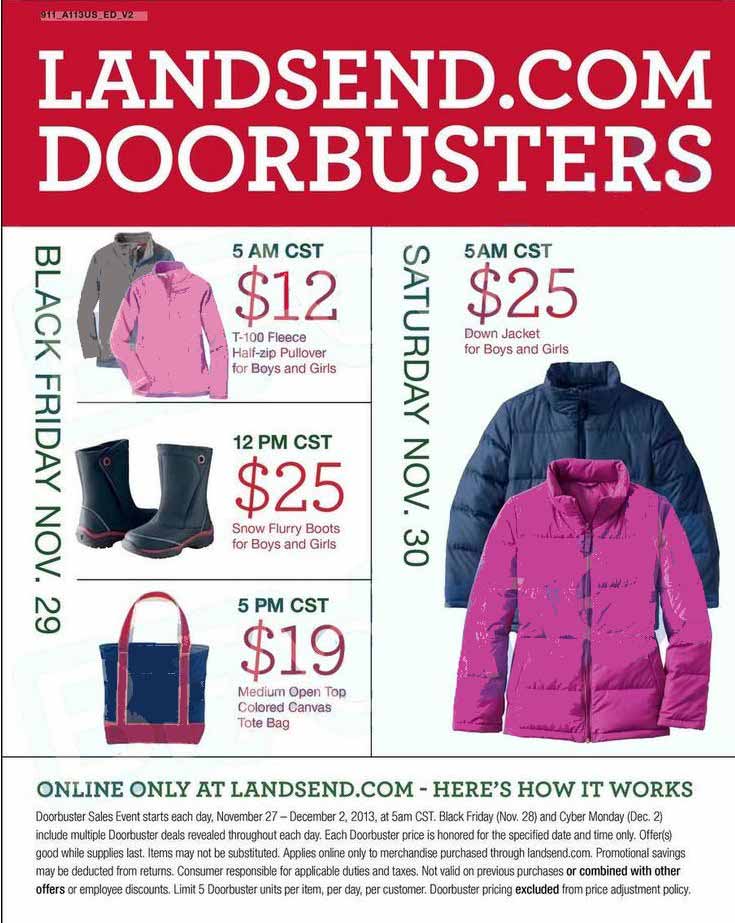 Lands' End Black Friday 2013 Ad Find the Best Lands' End Black Friday