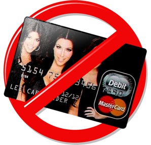 Kim Kardashian debit card