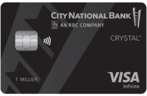 City National Rewards Crustal Visa Infinite® Credit Card 
