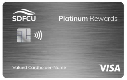SDFCU Savings Secured Platinum Rewards Credit Card