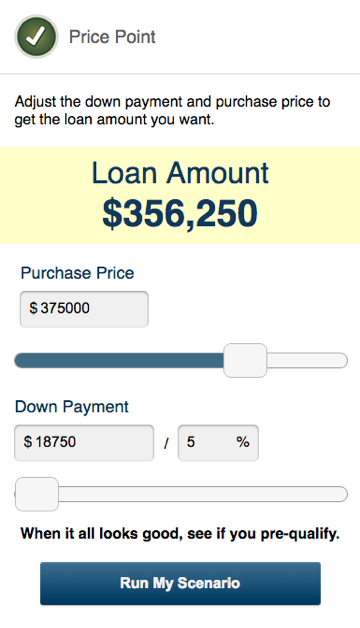 USAA set loan amount