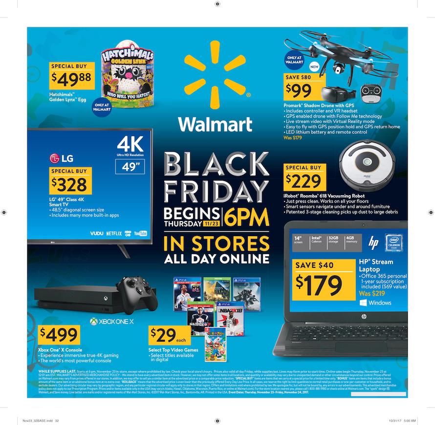 Walmart Black Friday 2018 Ad, Deals and Store Hours - NerdWallet