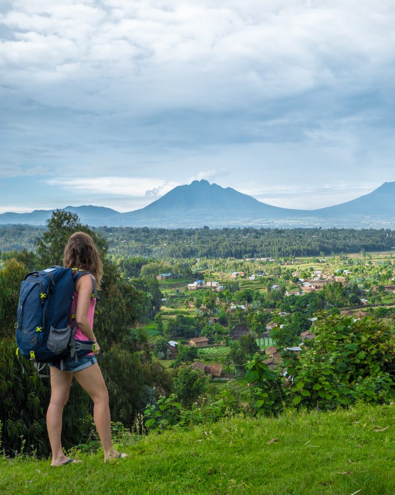 Kristin Addis, CEO of Be My Travel Muse, travels with just a backpack. (Photo courtesy of Kristin Addis.)