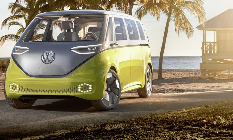 new vw hippie van