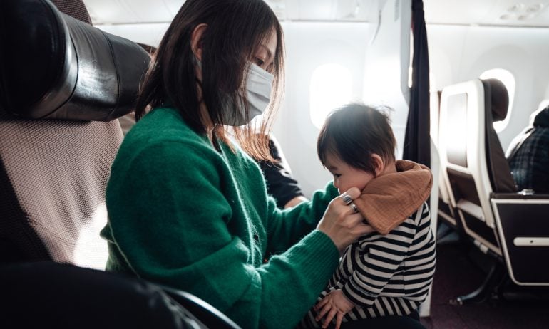 flying with an infant can be less daunting with these tips