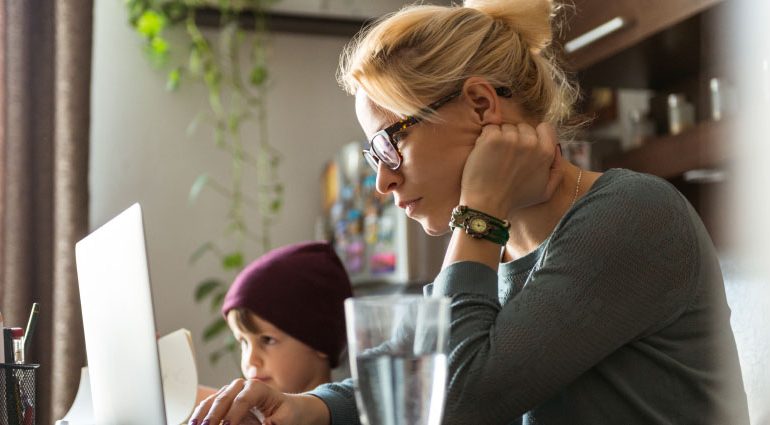 Woman reviewing traditional IRAs