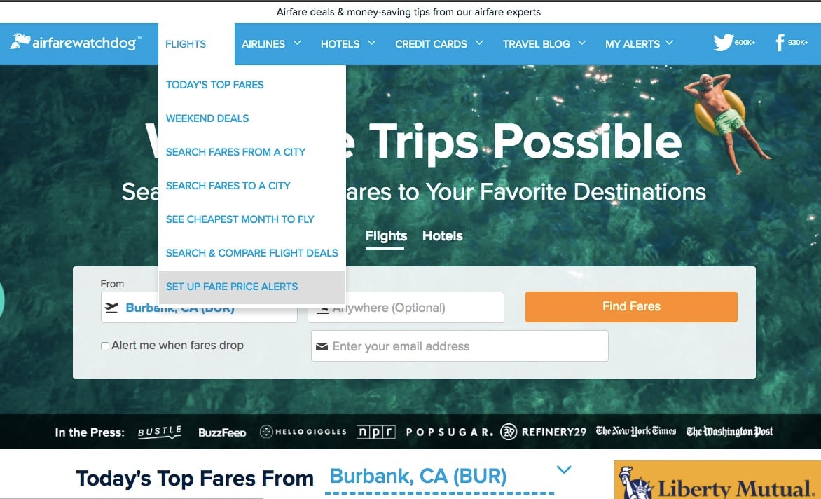 top travel services websites