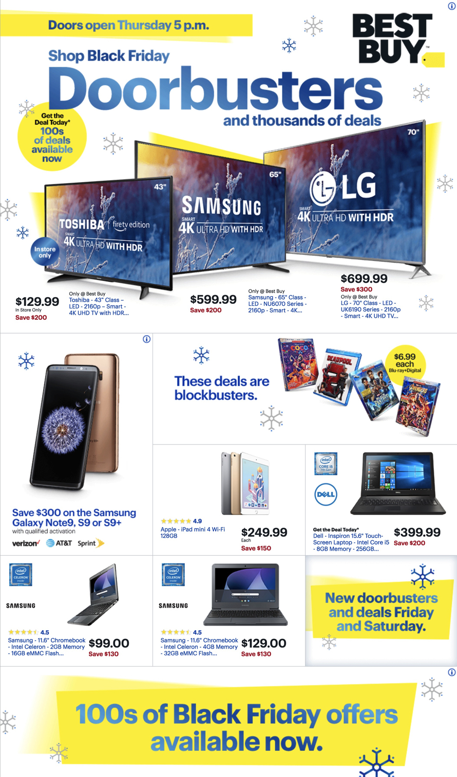 Best Buy Black Friday 2018 Ad, Deals and Store Hours - NerdWallet