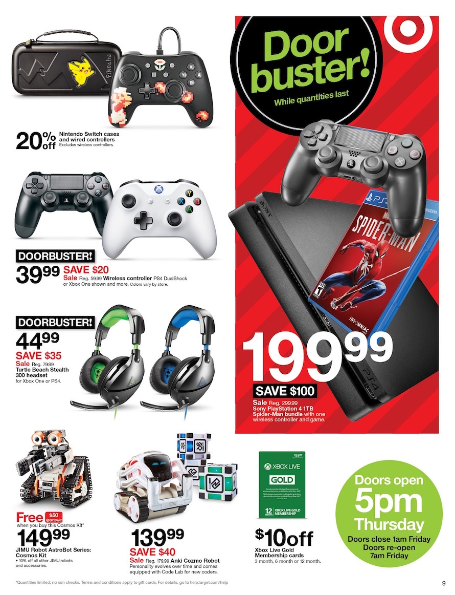 xbox one x black friday target