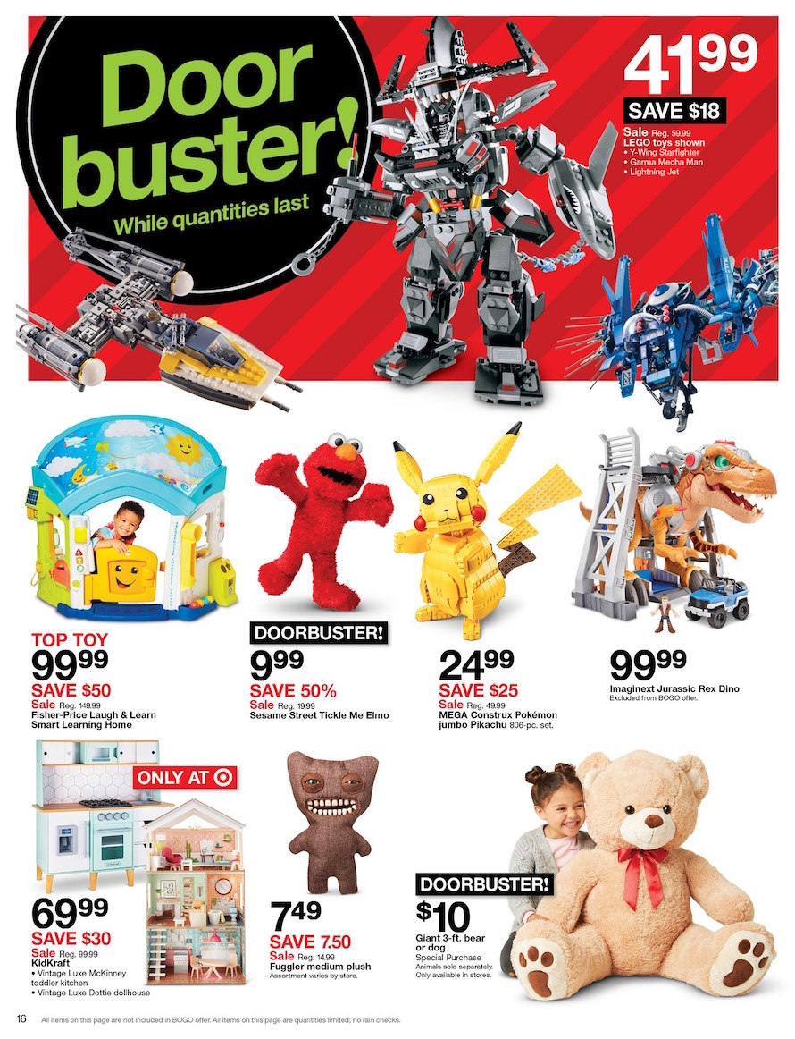 2018 target toy catalog