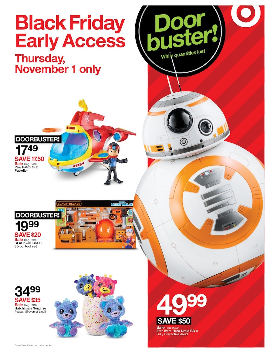 Target Black Friday 2018 Ad, Deals and Store Hours - NerdWallet