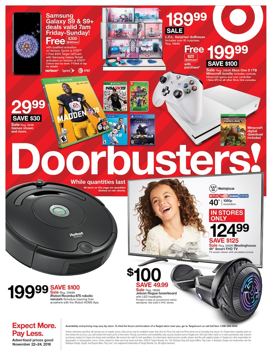 Target Black Friday 2018 Ad, Deals and Store Hours - NerdWallet