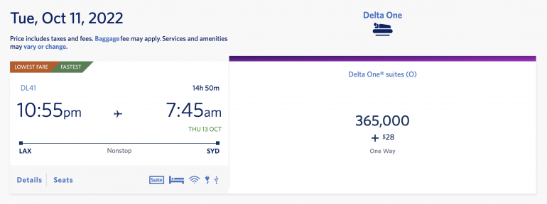 delta redemptions