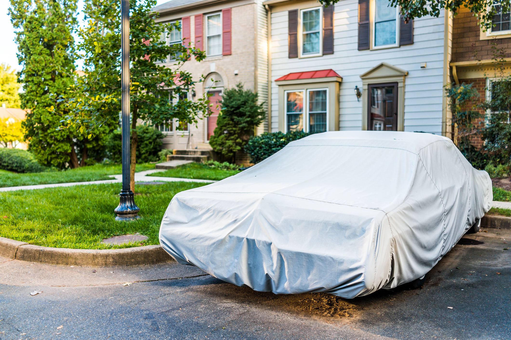 Don't forget a car cover if you store your car in an open space.