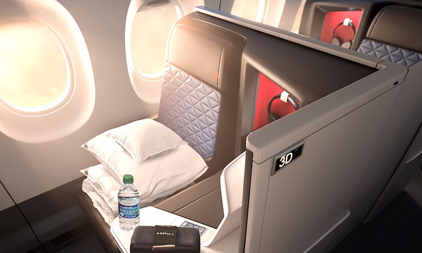 Delta Airlines First Class Domestic