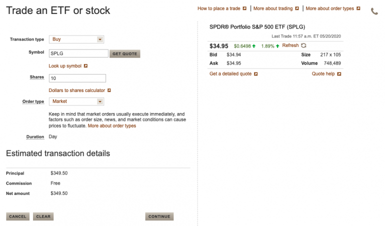 How to buy an ETF