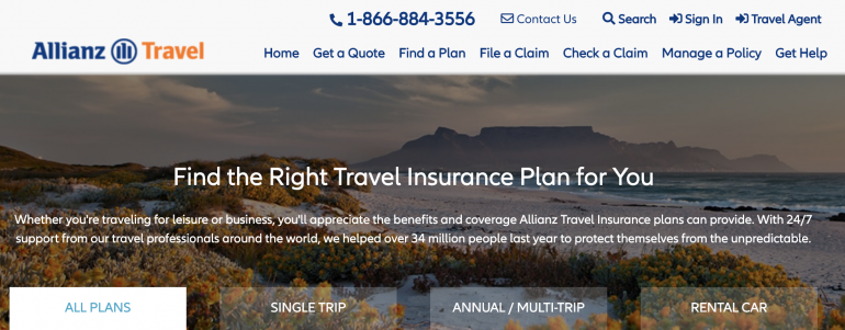 allianz one way travel insurance nz