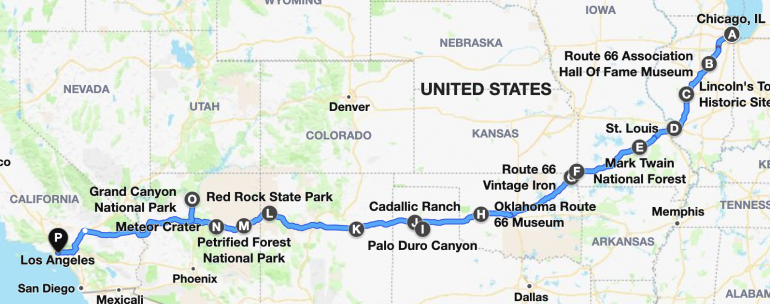 rv travel western us