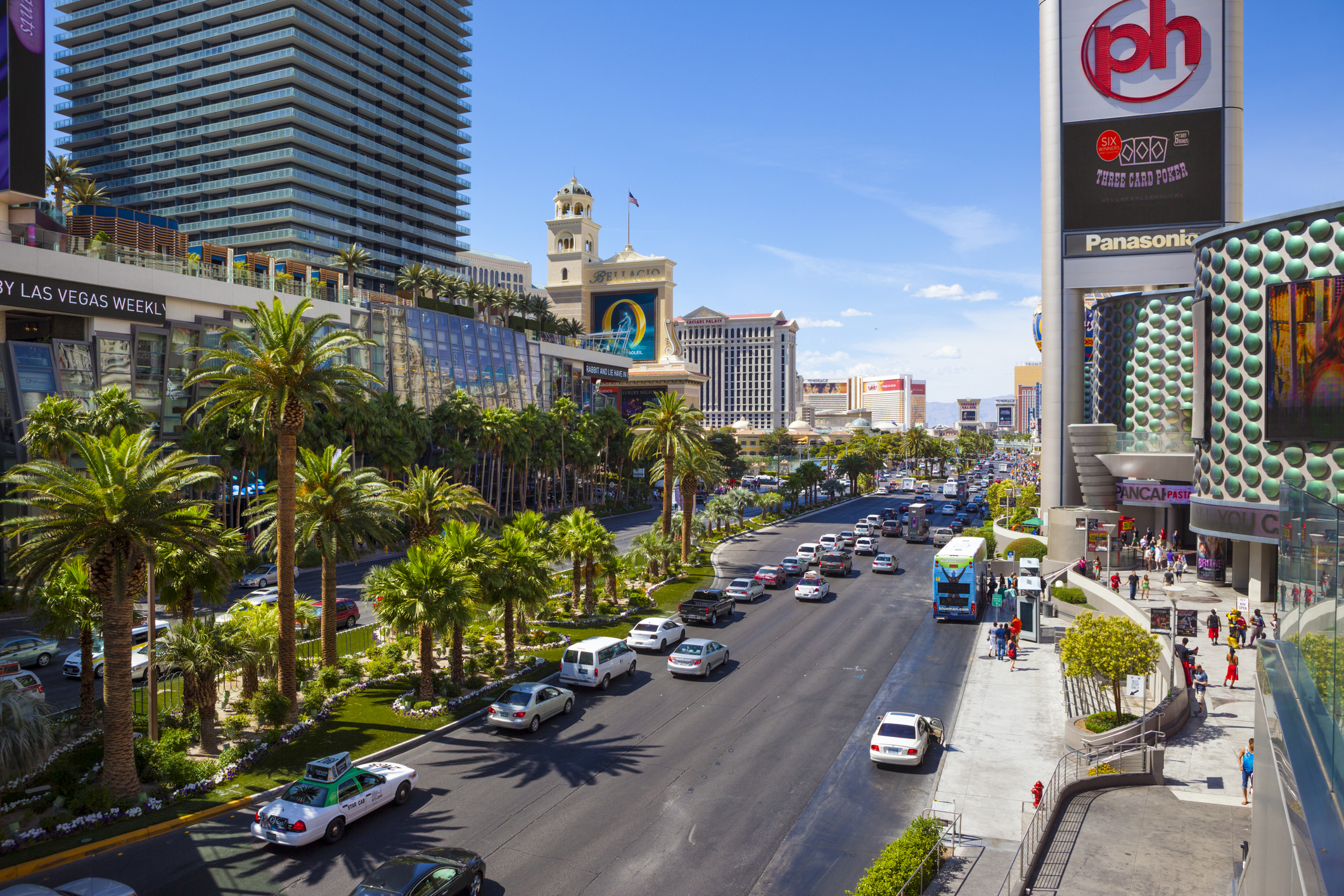 las vegas hotels on the strip