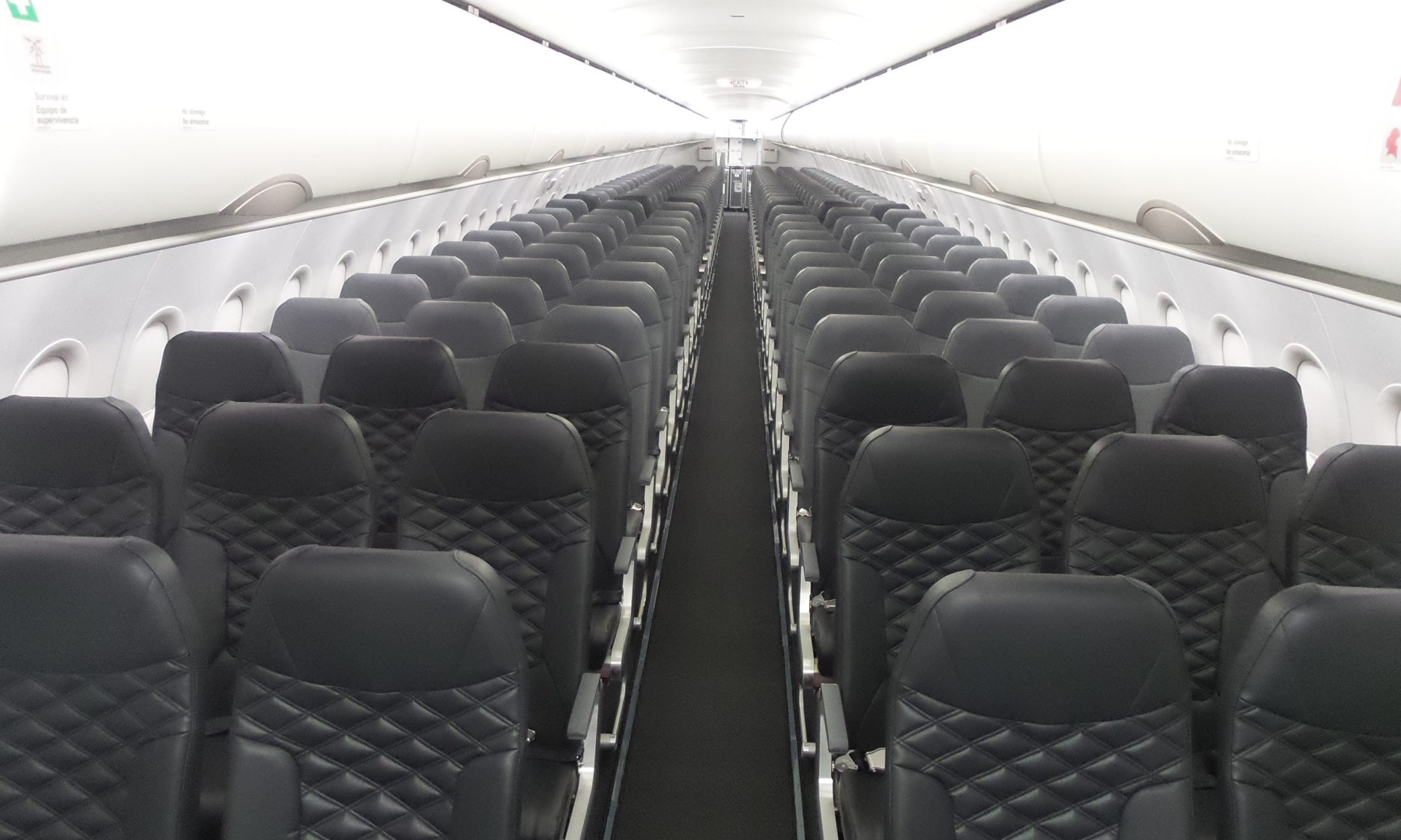 airbus a320 seating frontier