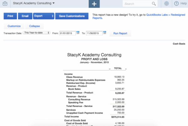 printing budgets in quickbooks enterprise 2019