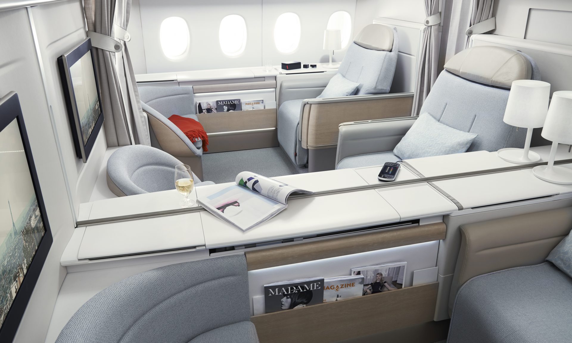 Air France first class suite luxury