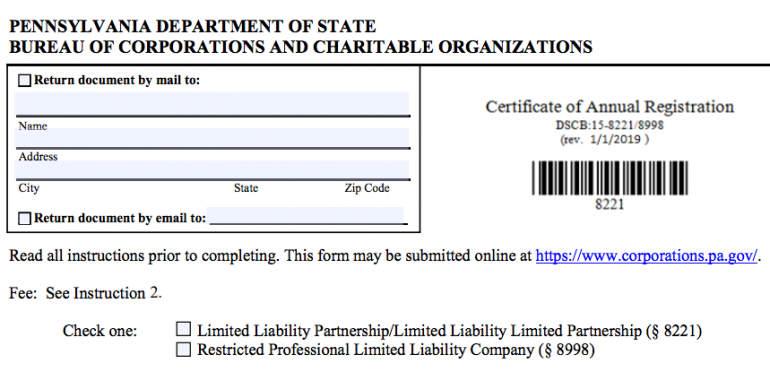 different types of licenses in pa