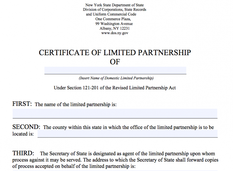 limited partnership investing s corporation