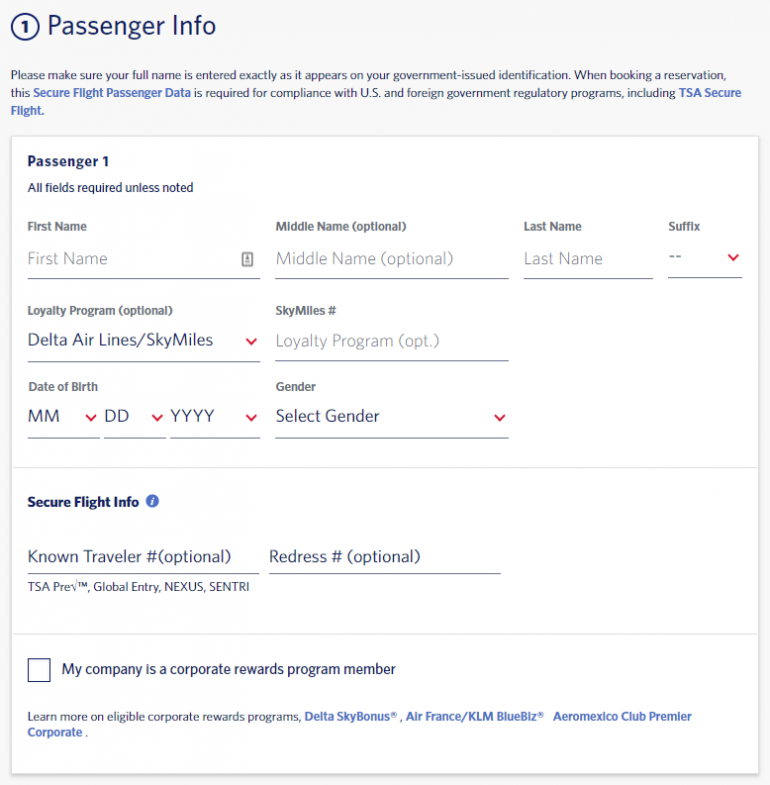 tsa pre known travel number