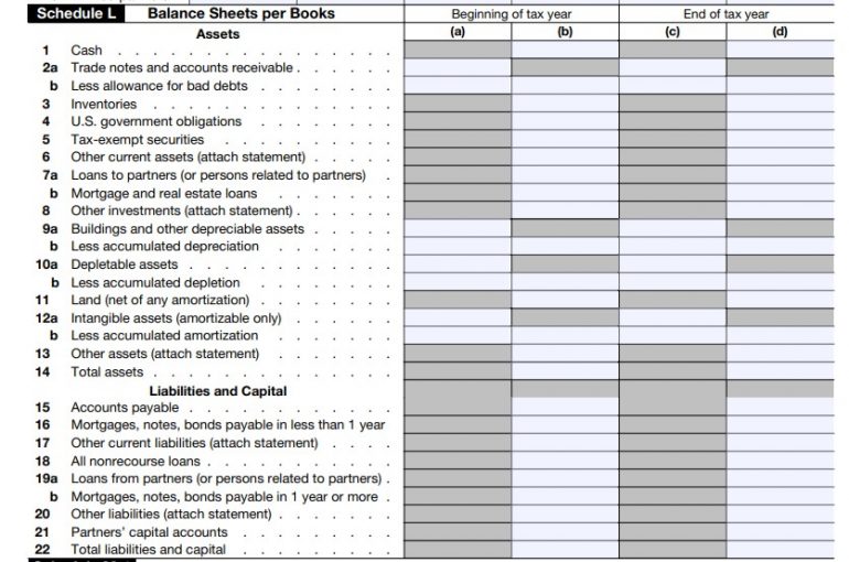 IRS Form 1065 Instructions Step by Step Guide NerdWallet 2022 