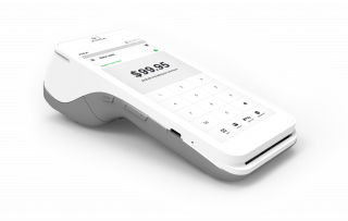 The Payanywhere Smart Terminal credit card reader sits against a white background.