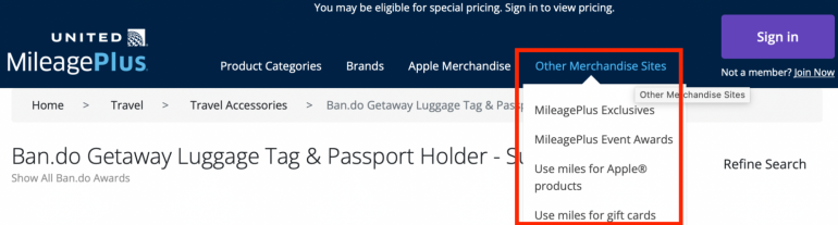 United’s Shopping Portal: A Poor Use of Points