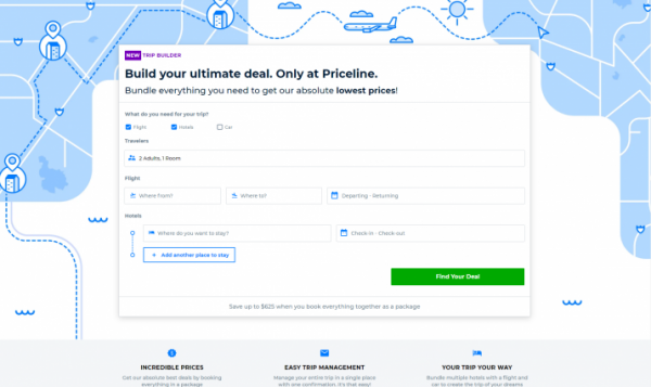 bidding for travel priceline