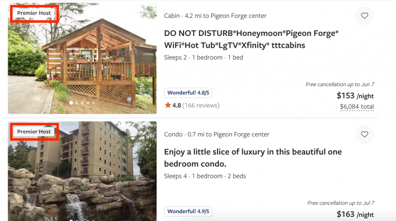 premier hosts airbnb