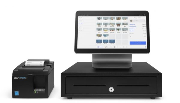 Square cash register