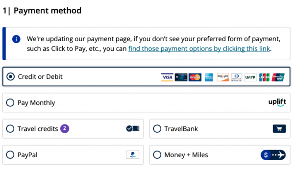 united travel credit