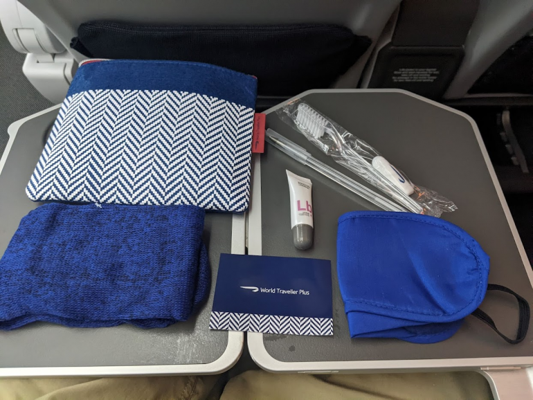 british airways economy plus euro traveller