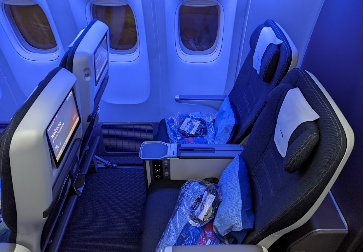 Boeing 787 British Airways Business Class