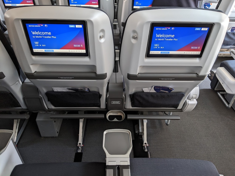 Boeing 787 British Airways Interior