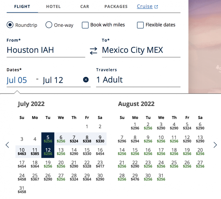 united airlines travel to mexico