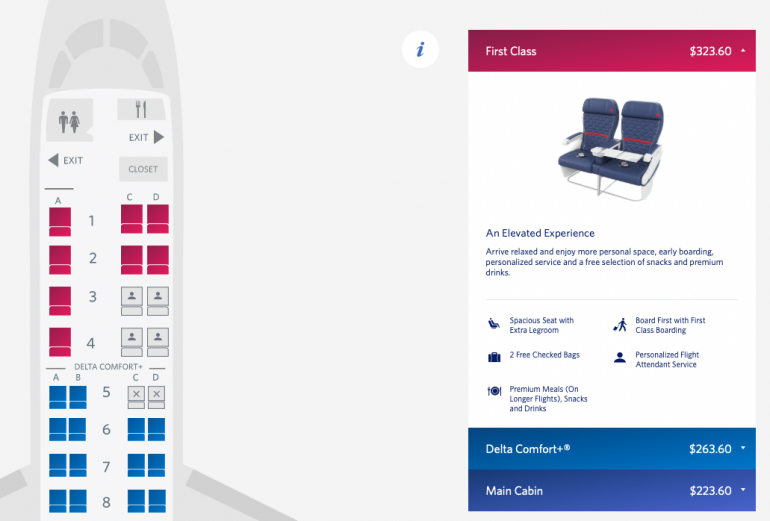 no seat assignment on delta flight