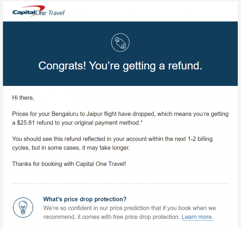 capital one travel portal flights