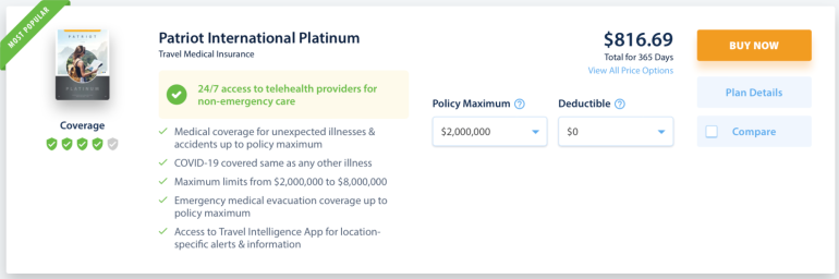 geoblue vs img travel insurance