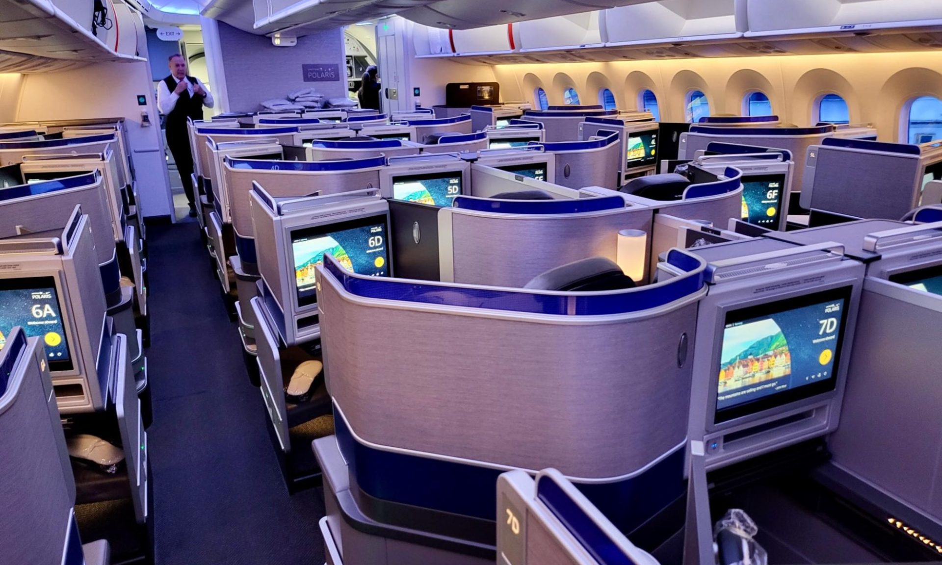 United Polaris Review Business Class SYD LAX NerdWallet