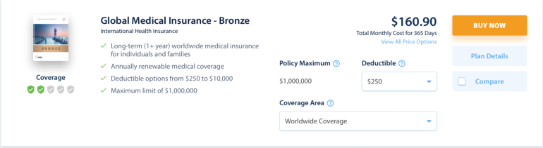 img patriot lite travel insurance