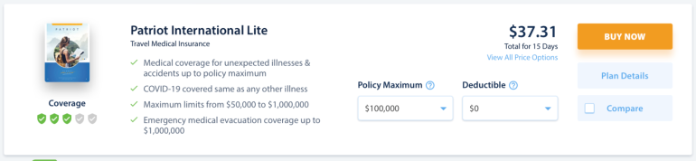 geoblue vs img travel insurance