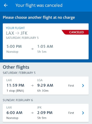 american airlines change my trip