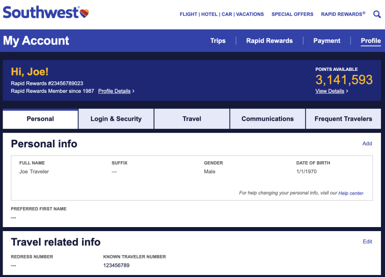 known traveller number us visa