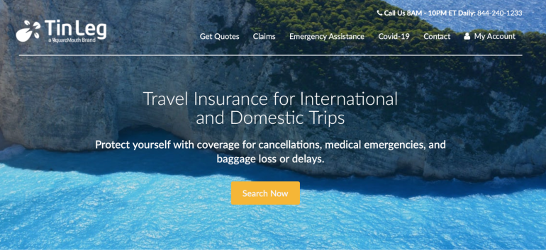 tin leg trip insurance reviews